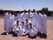 بالصور: معتمرو مدينة يافا يصلون إلى مكة المكرمة لأداء عمرة شهر رمضان المبارك